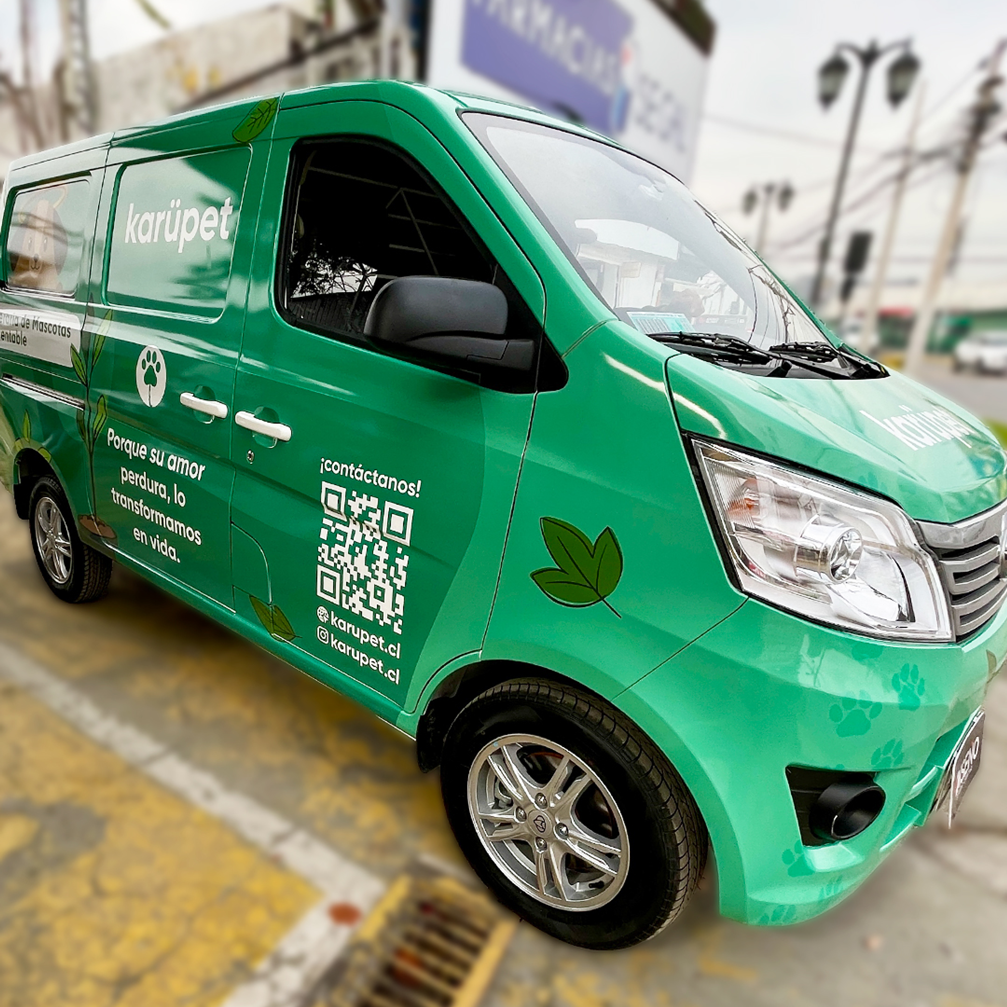 Branding Vehicular full personalizado para Furgones 5