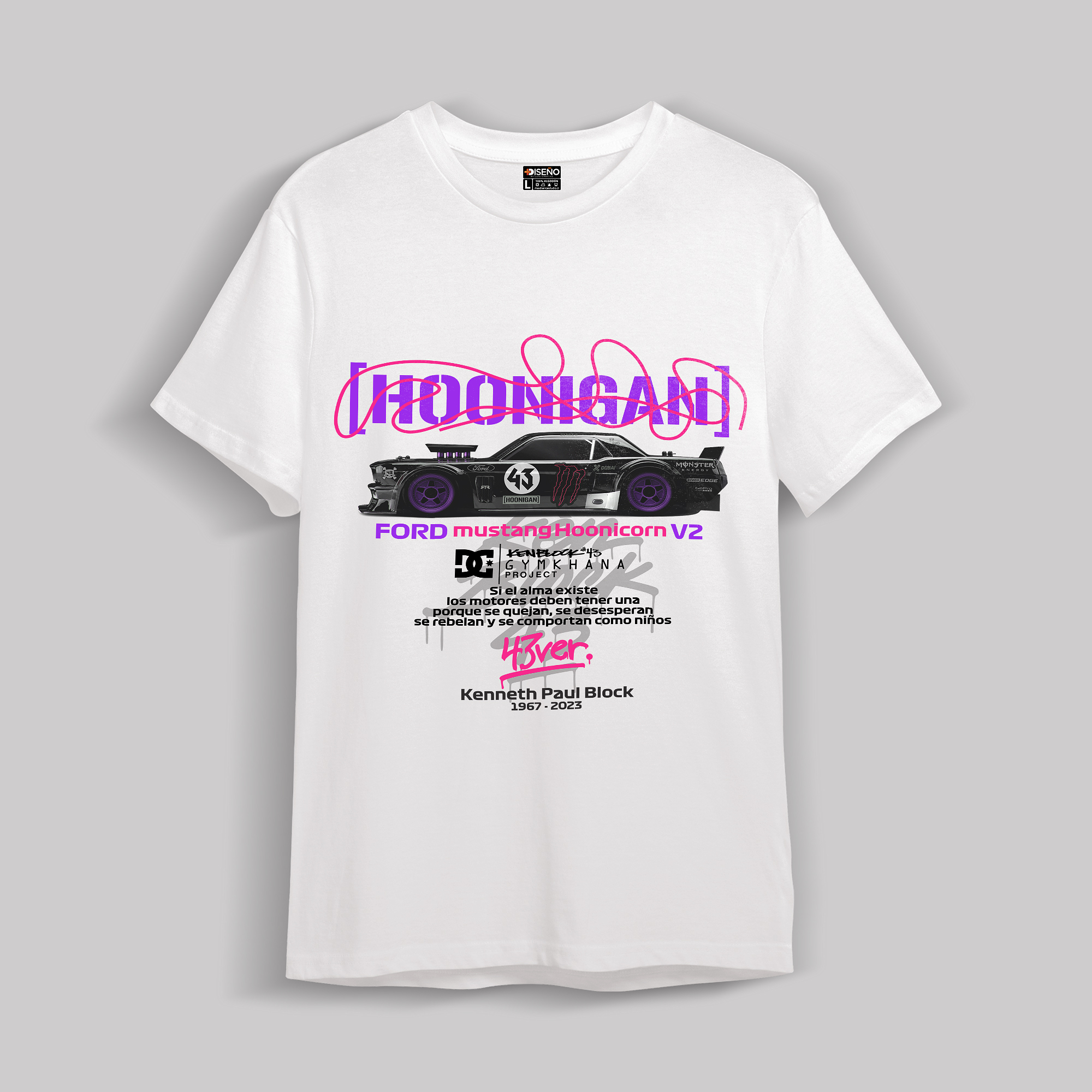 Polera Kenblock 4er  hoonigan cars 2