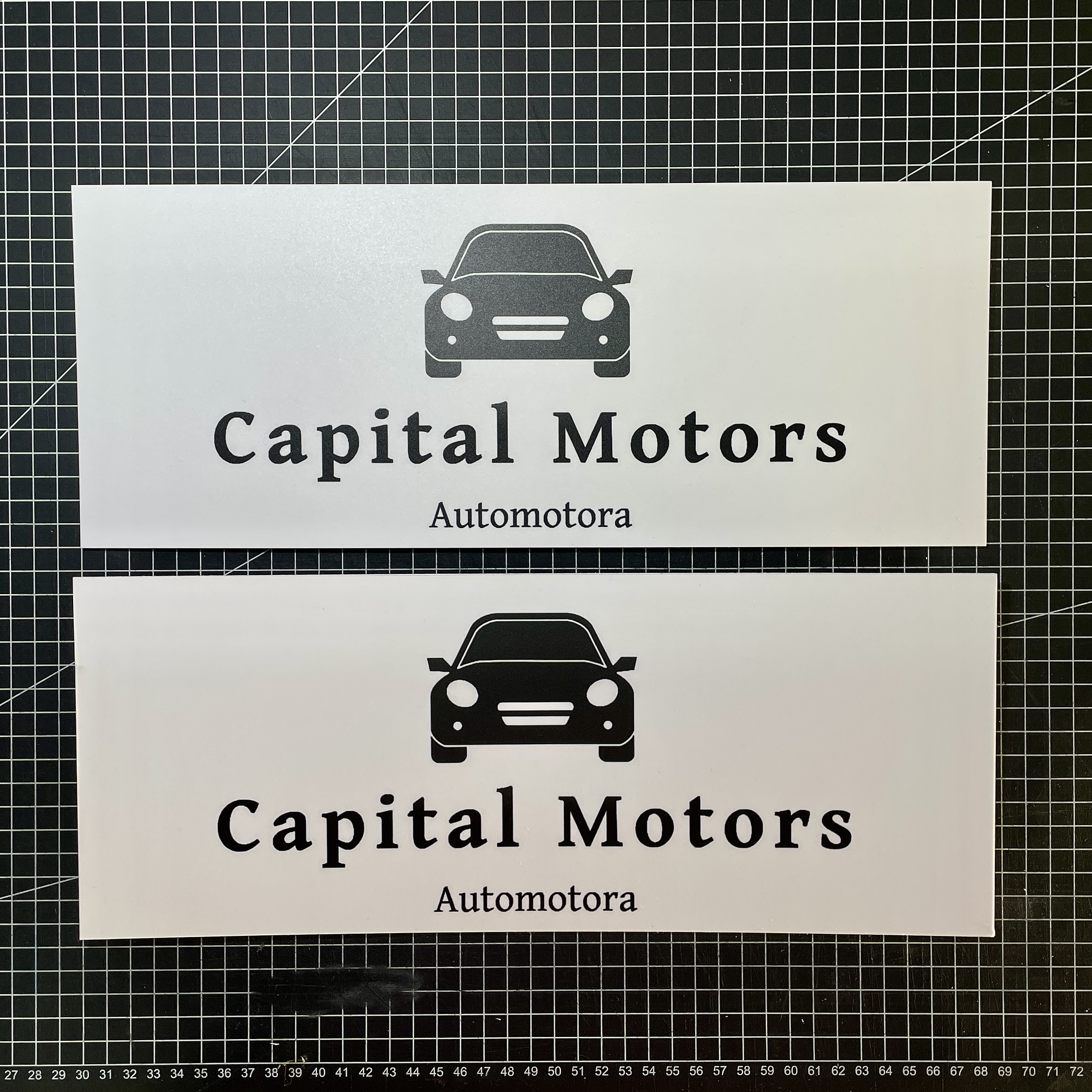 Cubre Patente rectangular personalizado kit de 10 unidades 10