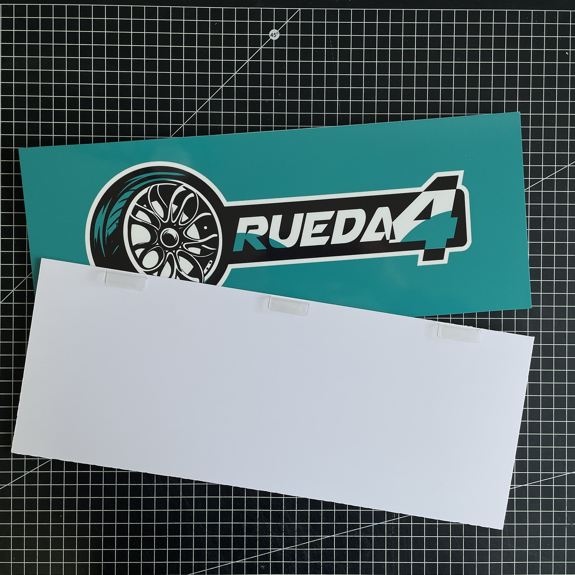 Cubre Patente rectangular personalizado kit de 10 unidades 11