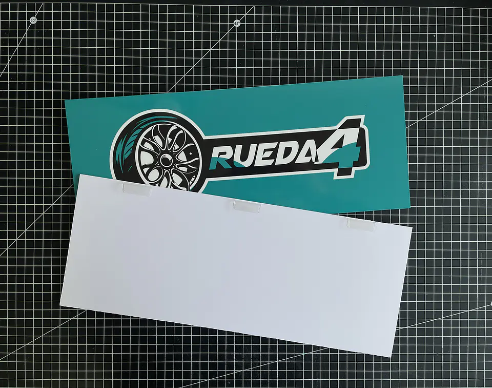 Cubre Patente kit de 10 unidades rectangular personalizado 11