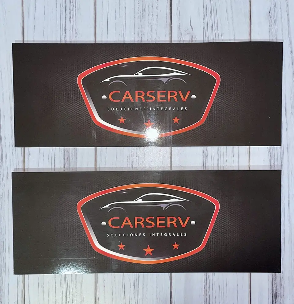 Cubre Patente kit de 10 unidades rectangular personalizado 13