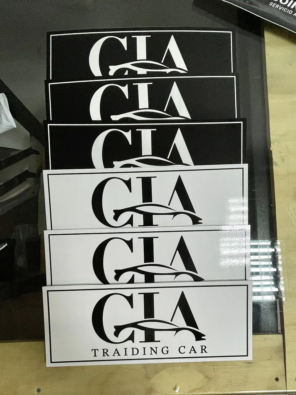 Cubre Patente kit de 10 unidades rectangular personalizado 1