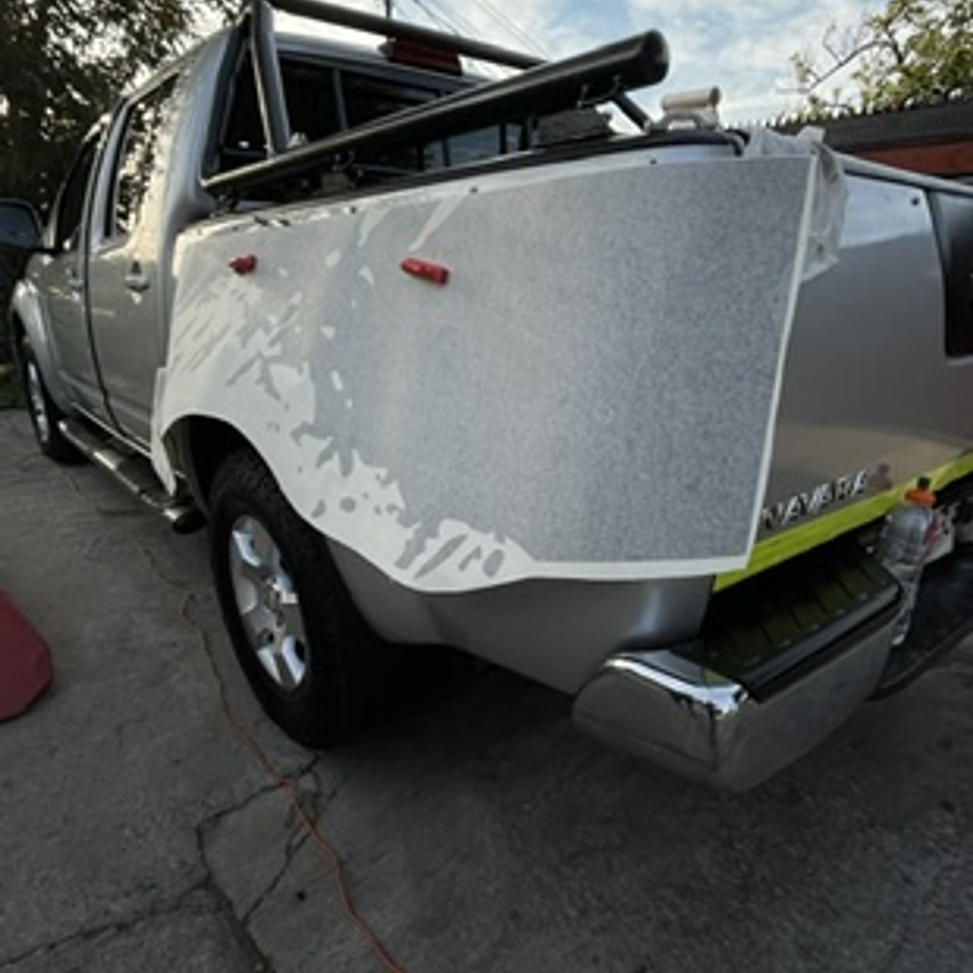 Sticker barro splash para pickup y camionetas 4x4 11