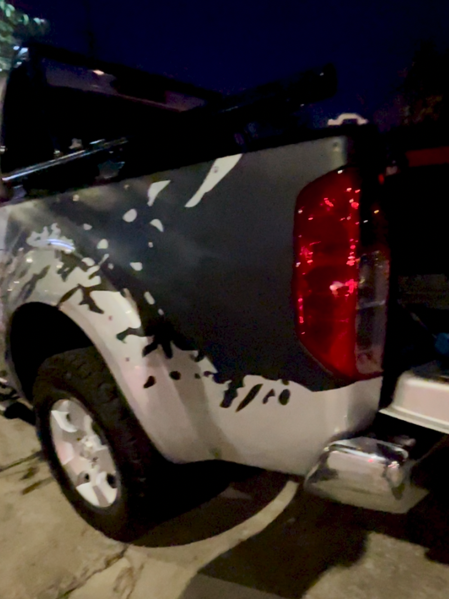 Sticker barro splash para pickup y camionetas 4x4 9