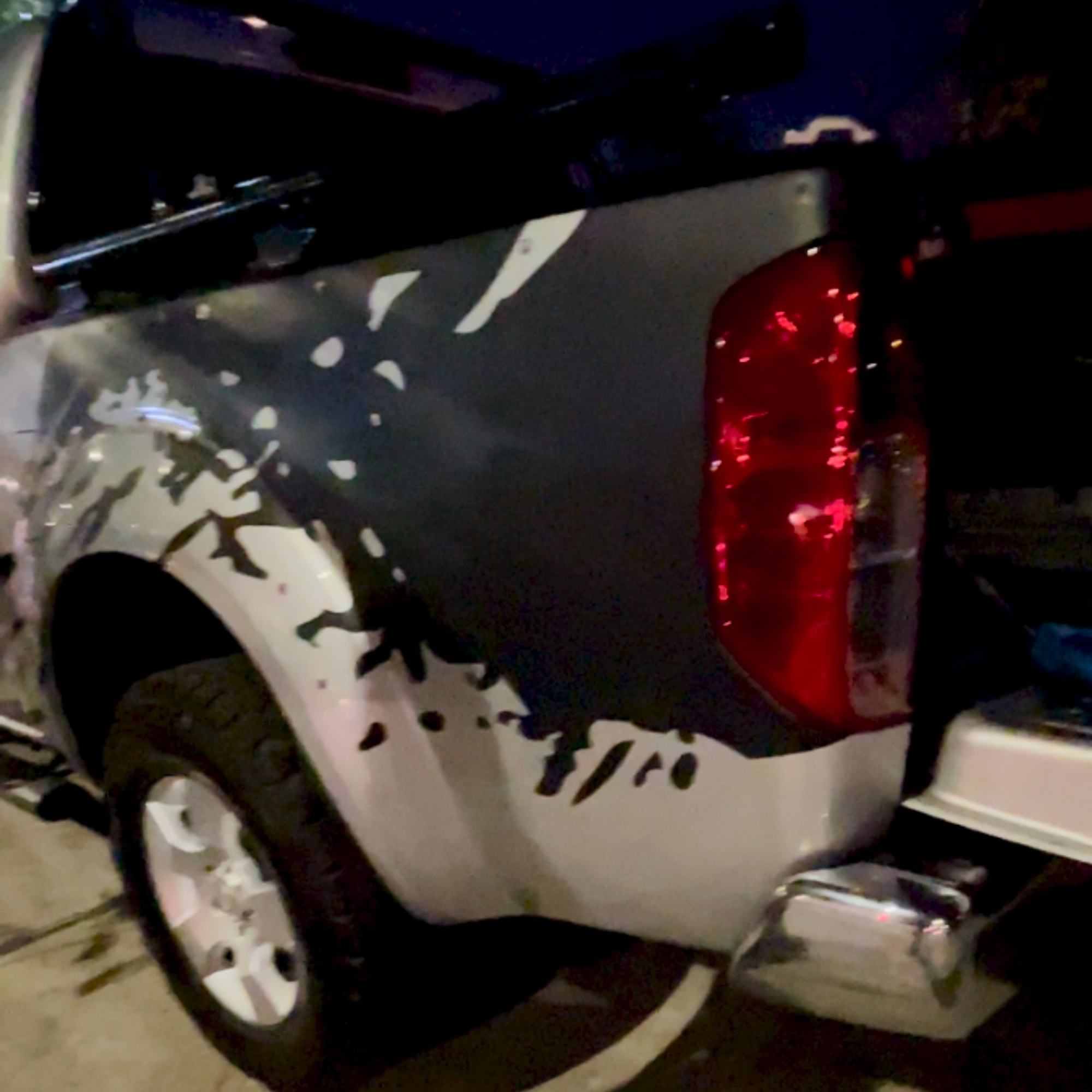 Sticker barro splash para pickup y camionetas 4x4 12