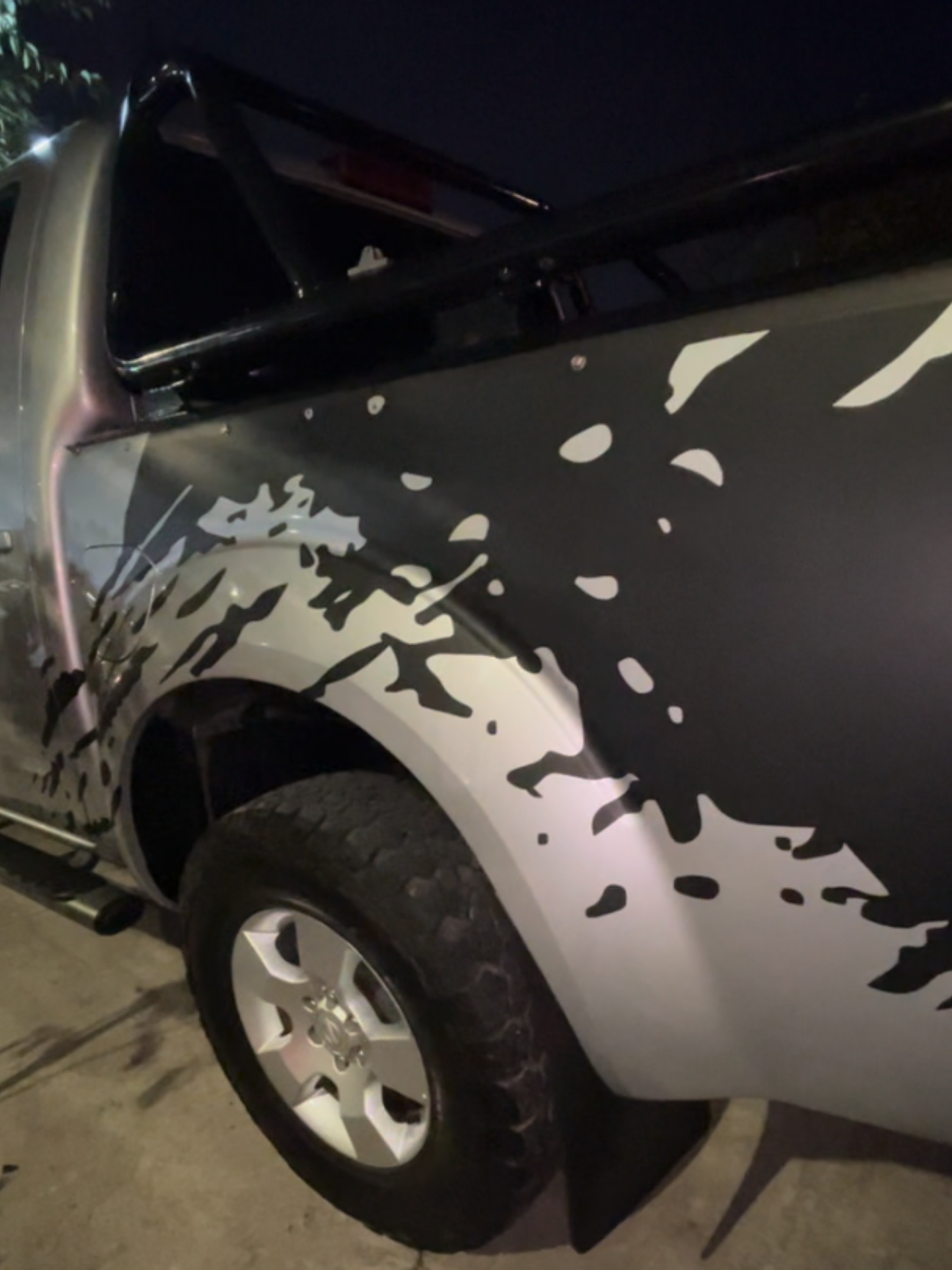 Sticker barro splash para pickup y camionetas 4x4 10