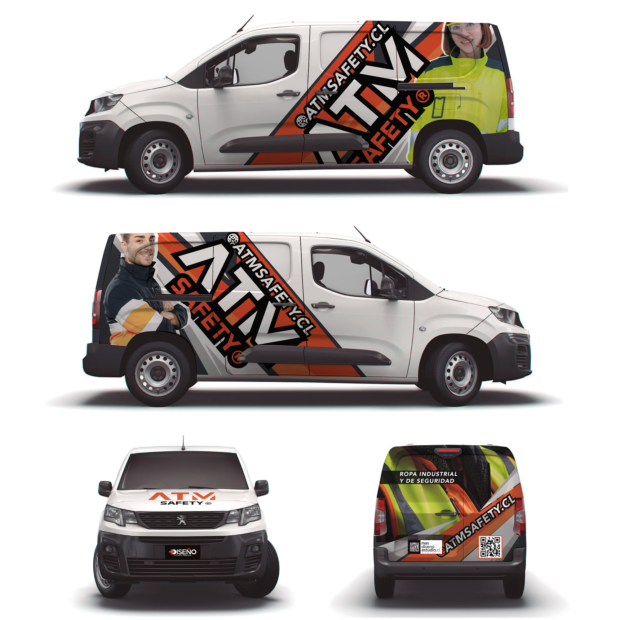 Branding Vehicular Parcial personalizado para Furgones  22