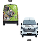 Branding Vehicular Parcial para Furgones de Gran Tamaño - Miniatura 1