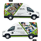 Branding Vehicular Parcial para Furgones de Gran Tamaño - Miniatura 2