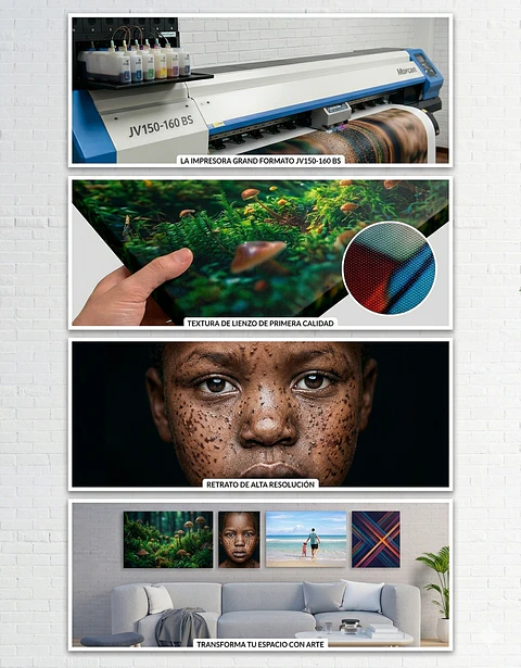 Impresión en Tela Canvas 