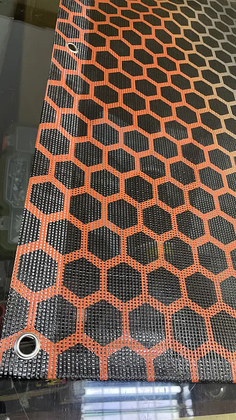 Tela Mesh microperforada