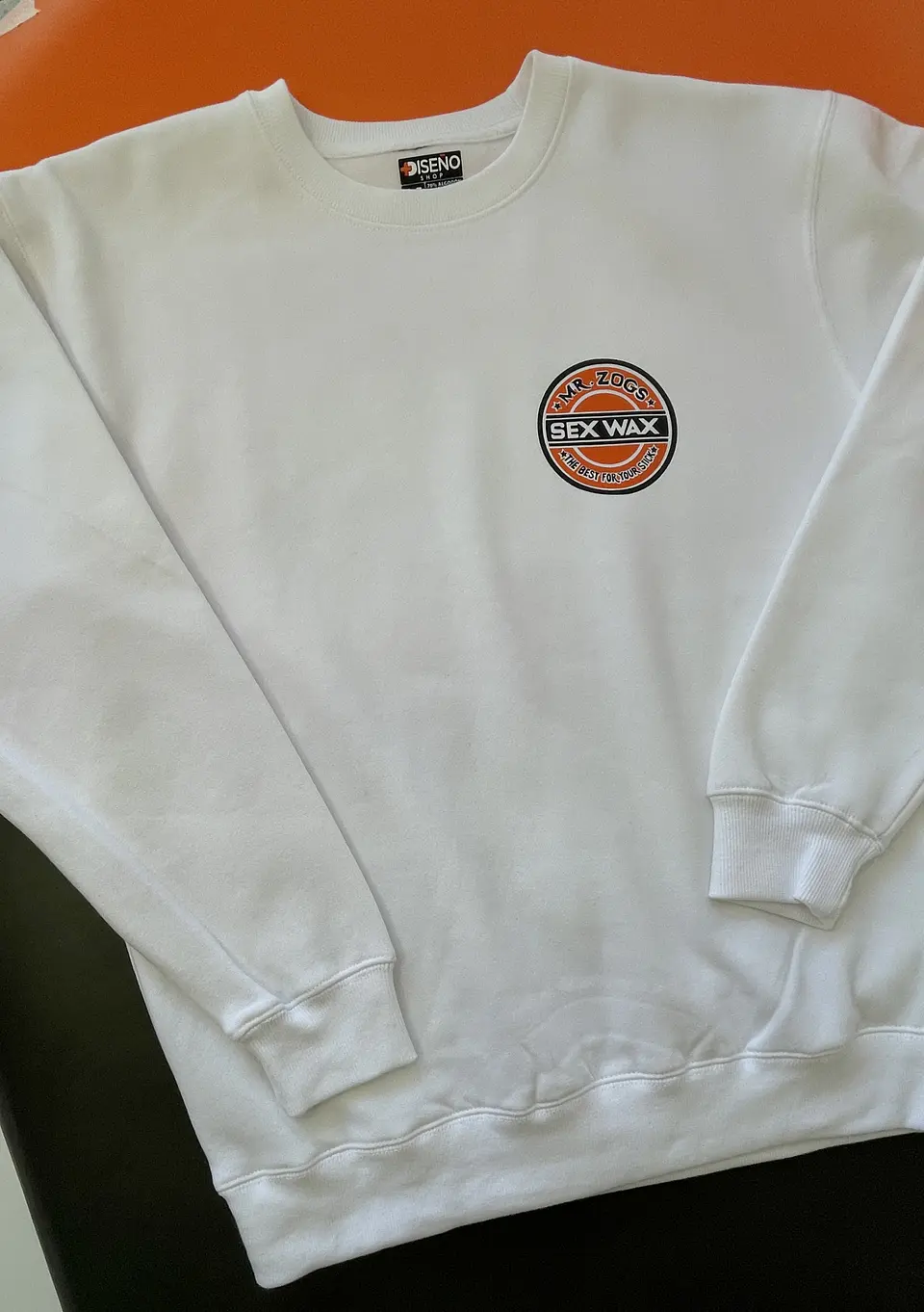 Polerón Polo Algodón Cuello Redondo Estampado Personalizado Unisex 5