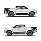 Sticker Barro  franjas deportivas  para Camionetas Pickup 4x4 - thumbnail 1