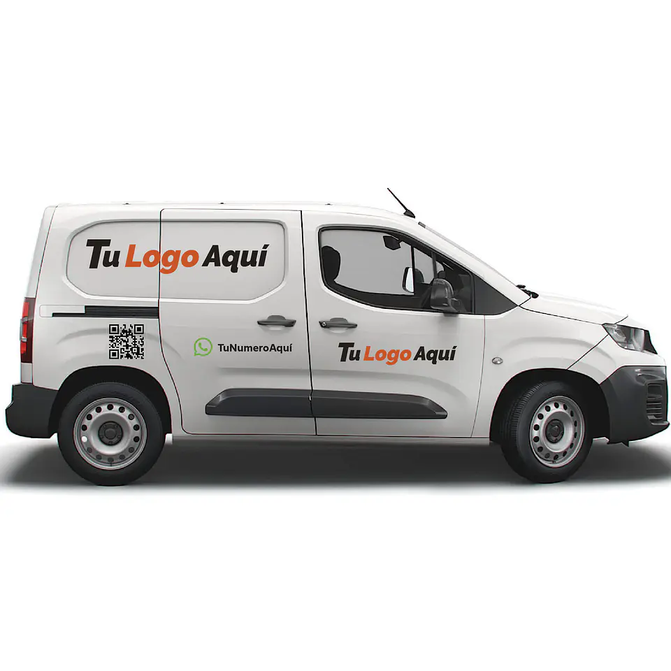 Branding Vehicular Básico personalizado para Furgones  3