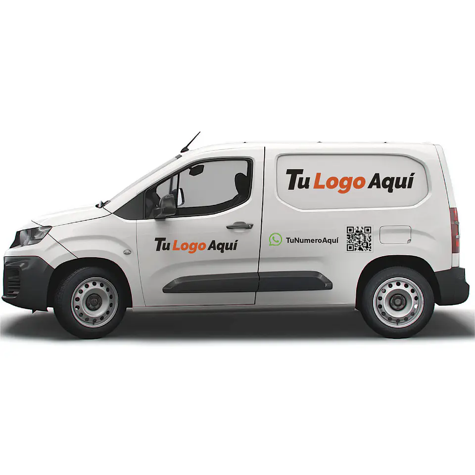 Branding Vehicular Básico personalizado para Furgones  4