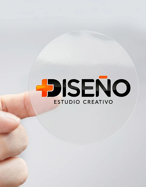 Sticker Adhesivos Trasparente troquelados
