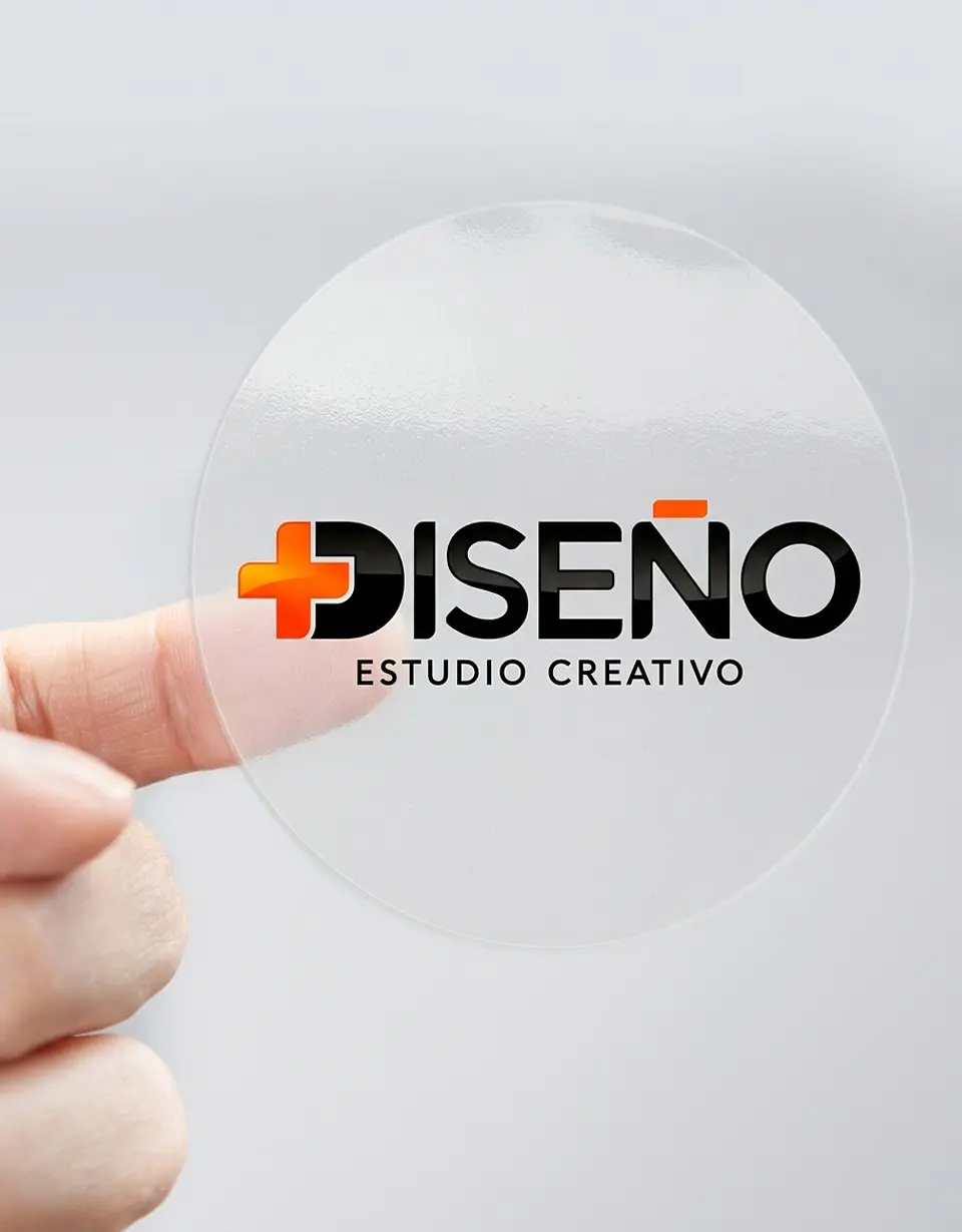 Sticker Adhesivos Trasparente troquelados 1