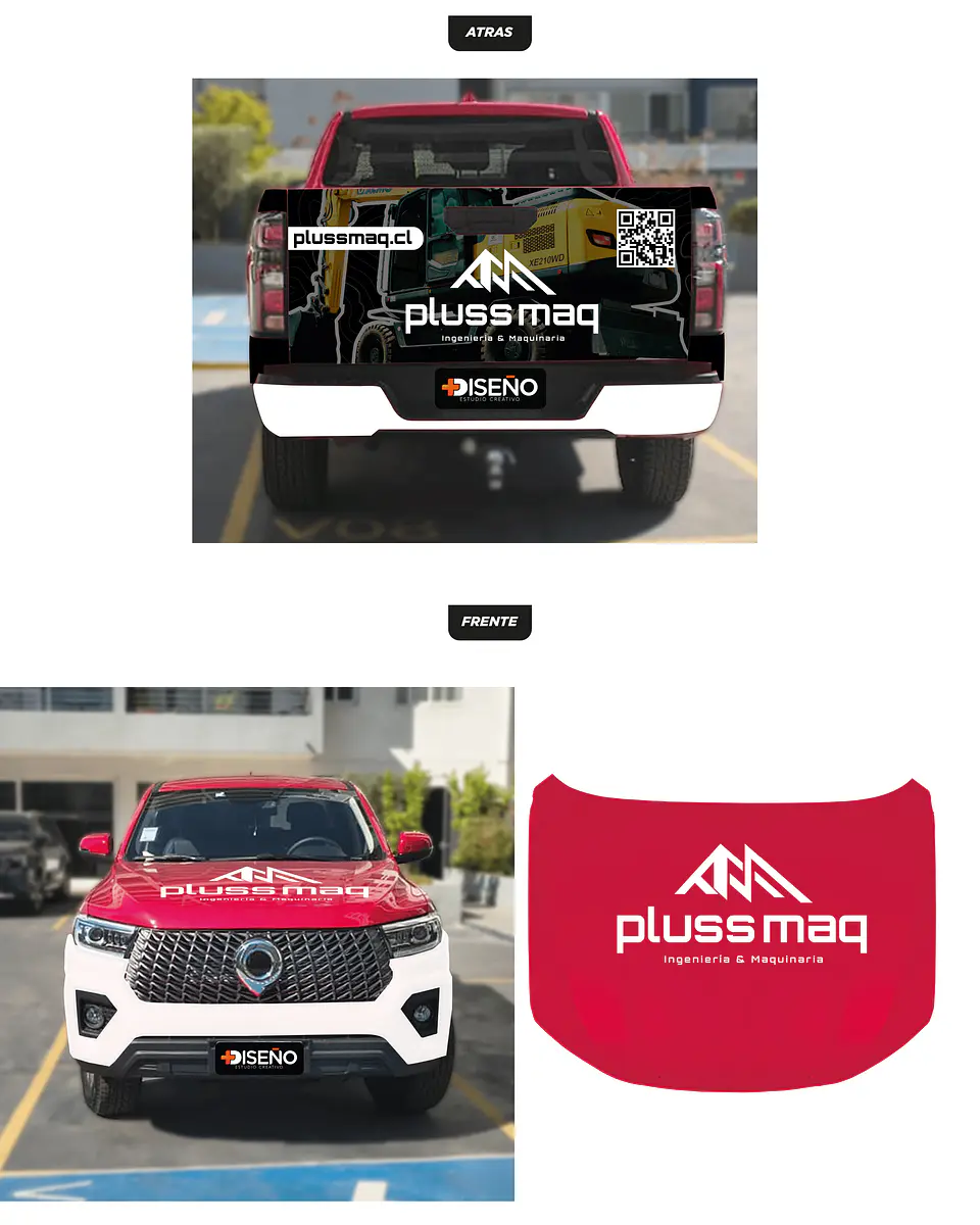 Branding Vehicular Parcial personalizado para camionetas 4x4 29