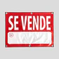 Cartel SE VENDE  140x100 cm con ojetillos - Miniatura 3