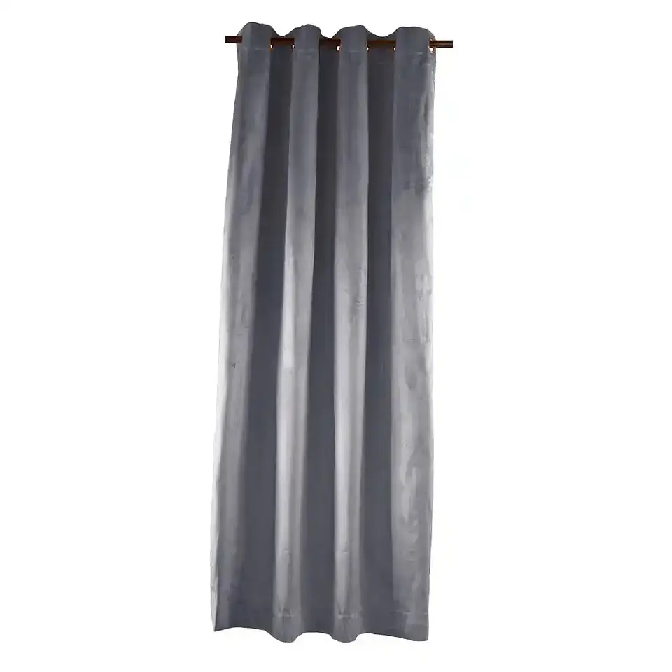 Cortina Argollas NEW VELVET 1.40 X 2.25 GREY 2