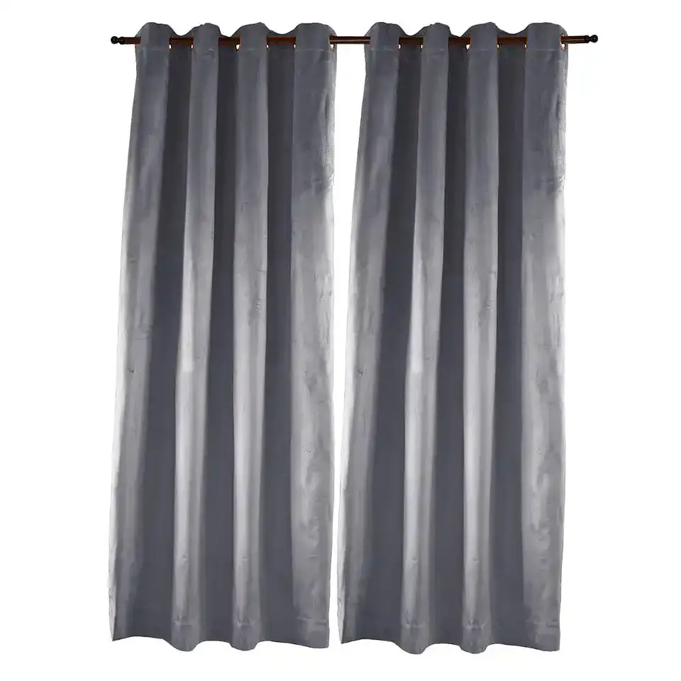 Cortina Argollas NEW VELVET 1.40 X 2.25 GREY 3
