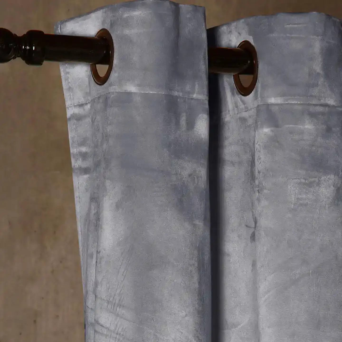 Cortina Argollas NEW VELVET 1.40 X 2.25 GREY 5