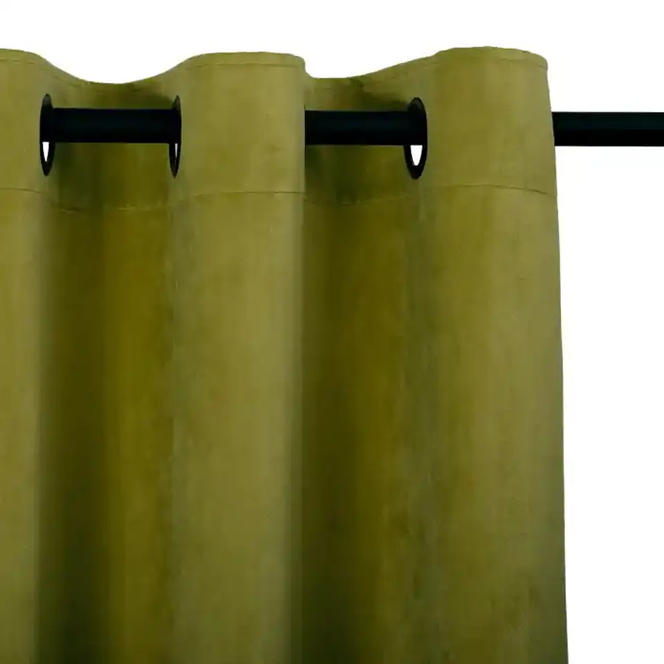 Cortina Argollas NEW VELVET 1.40 X 2.25 OLIVE 1
