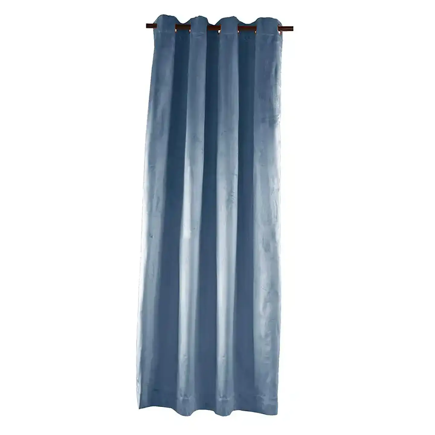 Cortina Argollas NEW VELVET 1.40 X 2.25 PETROLEO 2