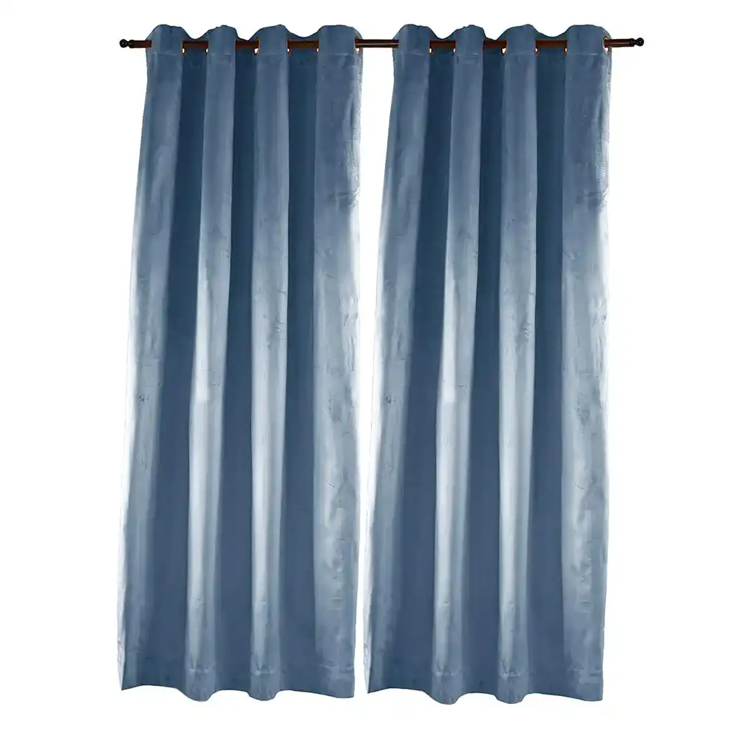 Cortina Argollas NEW VELVET 1.40 X 2.25 PETROLEO 3