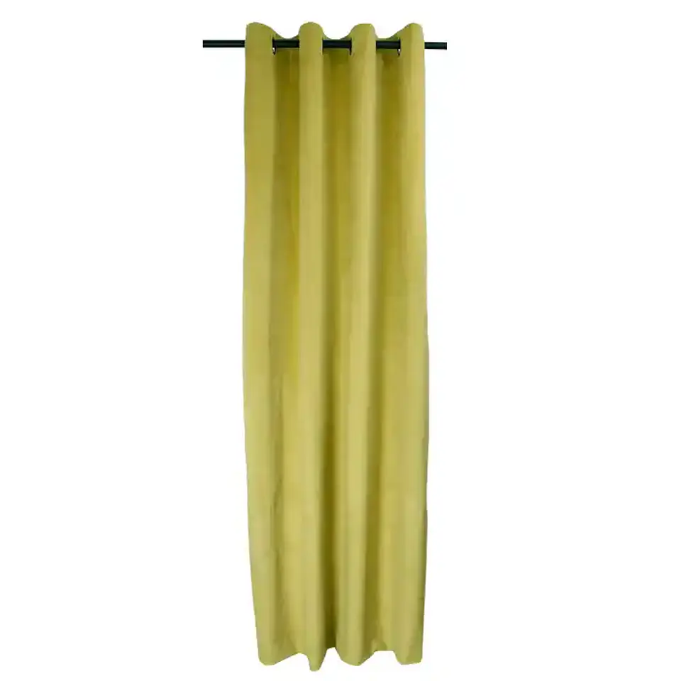 Cortina Argollas NEW VELVET 1.40 X 2.25 PISTACHO 2