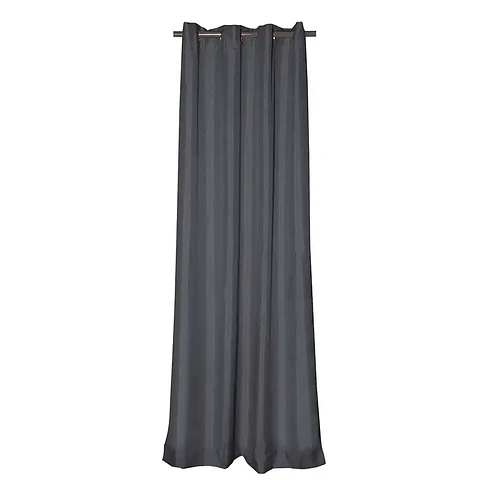 Cortina Argollas Mati Gris Oscuro 140x225