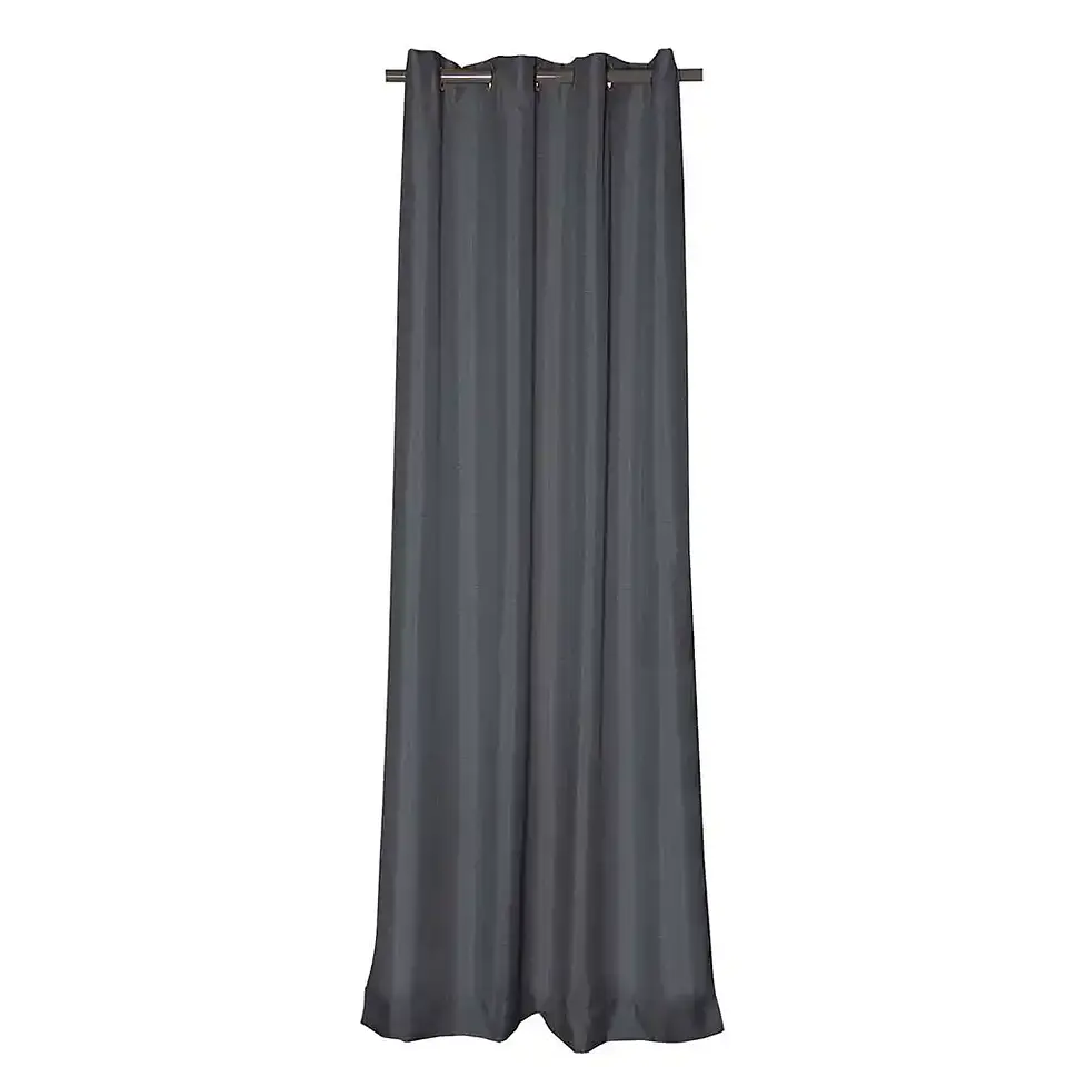 Cortina Argollas Mati Gris Oscuro 140x225 2