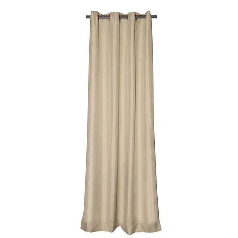 Cortina Argollas Mati Ivory 140x225