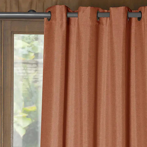 Cortina Argollas Mati Orange 140x225