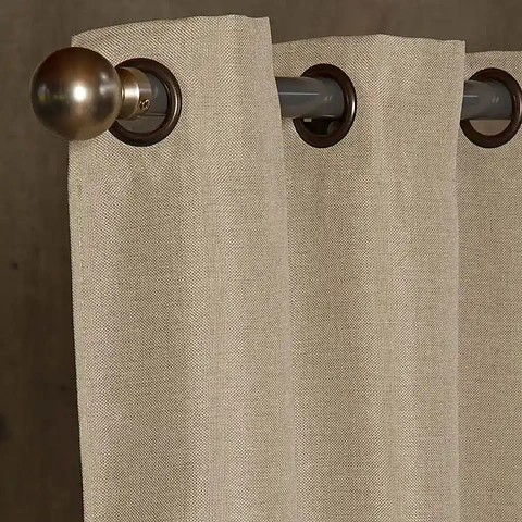Cortina Argollas Mati Beige 140x225