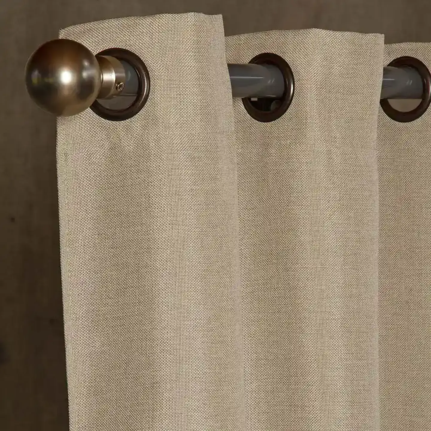 Cortina Argollas Mati Beige 140x225 2