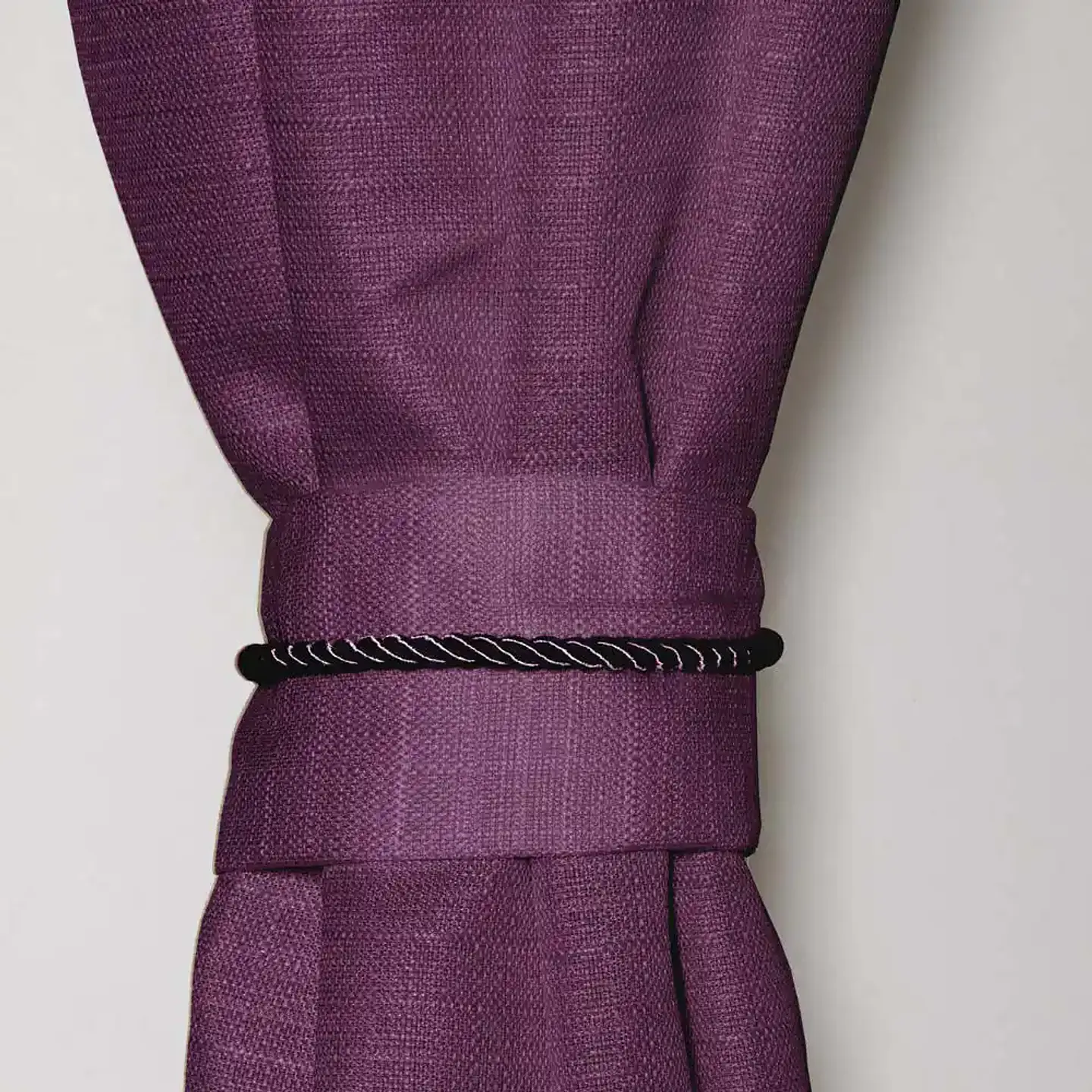 Set Cortina Barbara 8 pzas  Morado 3