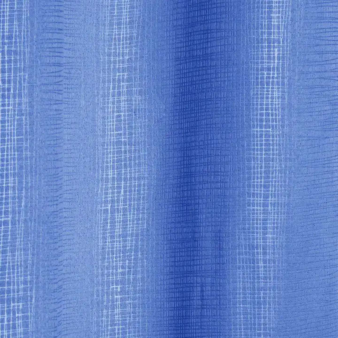  Set 2 Cortinas Embossed Azul 6