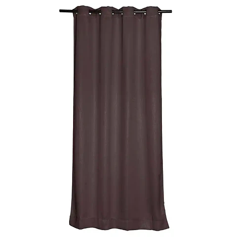 Set 2 Cortinas Embossed Chocolate