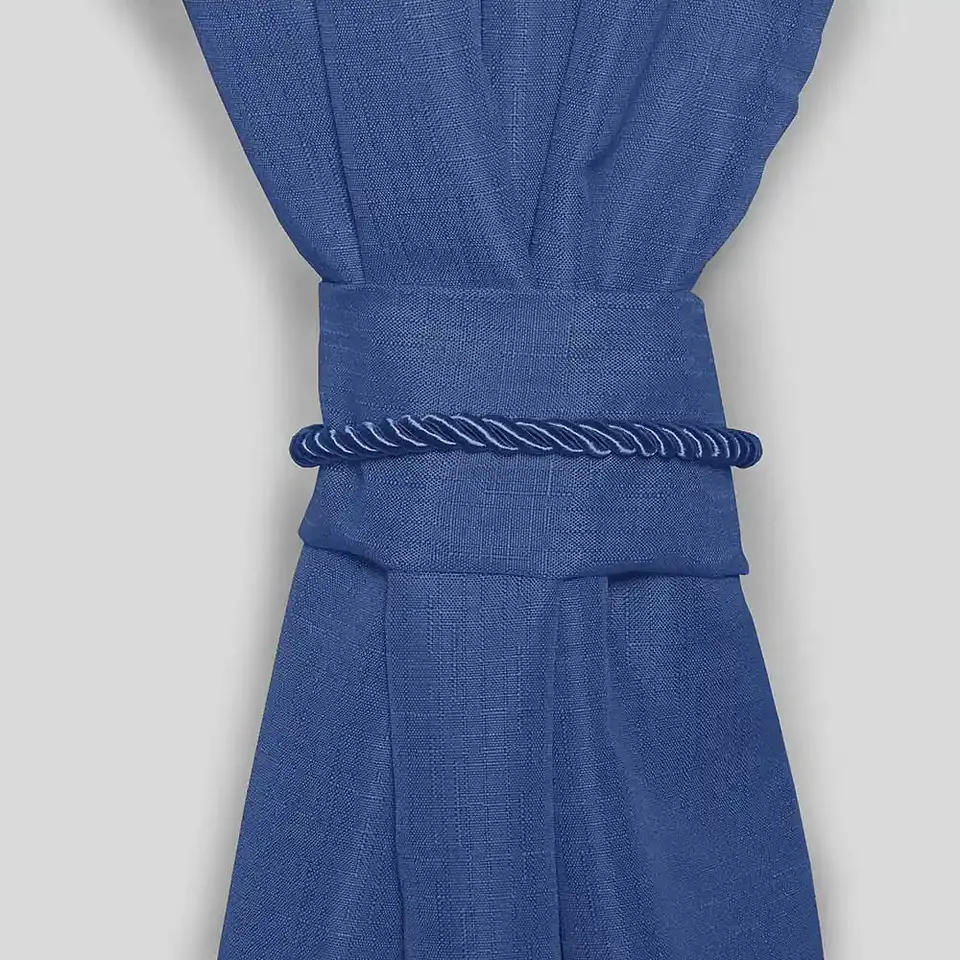 Cortina set Yasmin 8 pzas. 1.40 x 2.25 BLUE 4