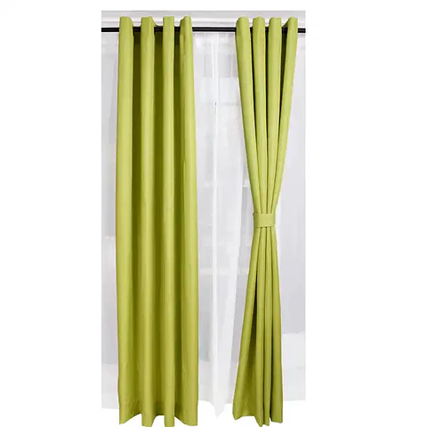  Set Cortina Bárbara  8 pzas  Pistacho