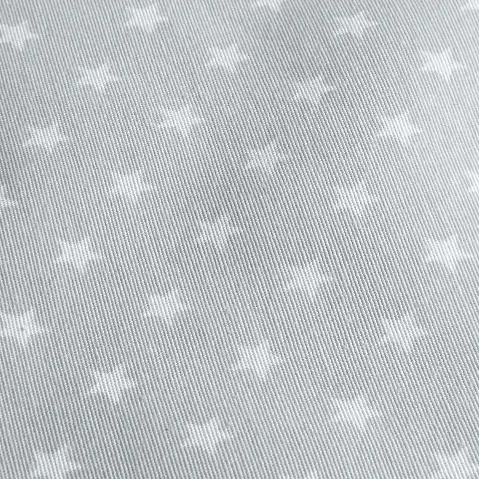 Cortina Argollas Lona Española Estrellitas Mini 2,25 cm. GREY 5