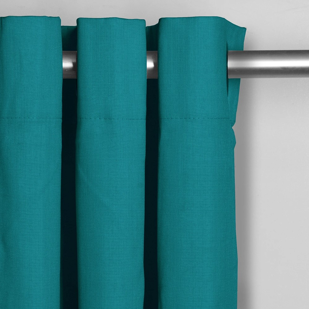 Cortina Black Out City Turquesa 1