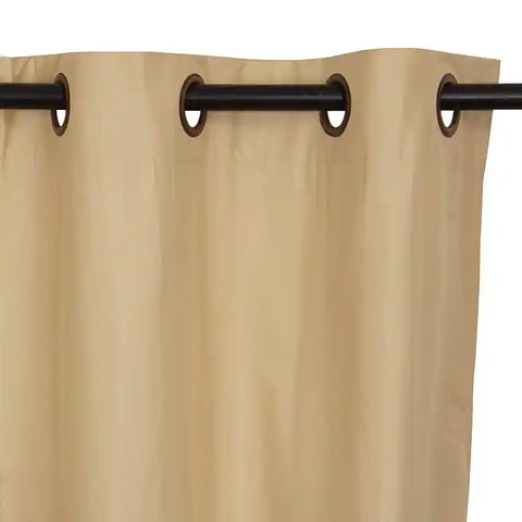 Set 2 Cortinas  Black Out Microfibra Bamboo