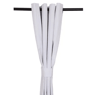 Set Cortina Black Out Microfibra White