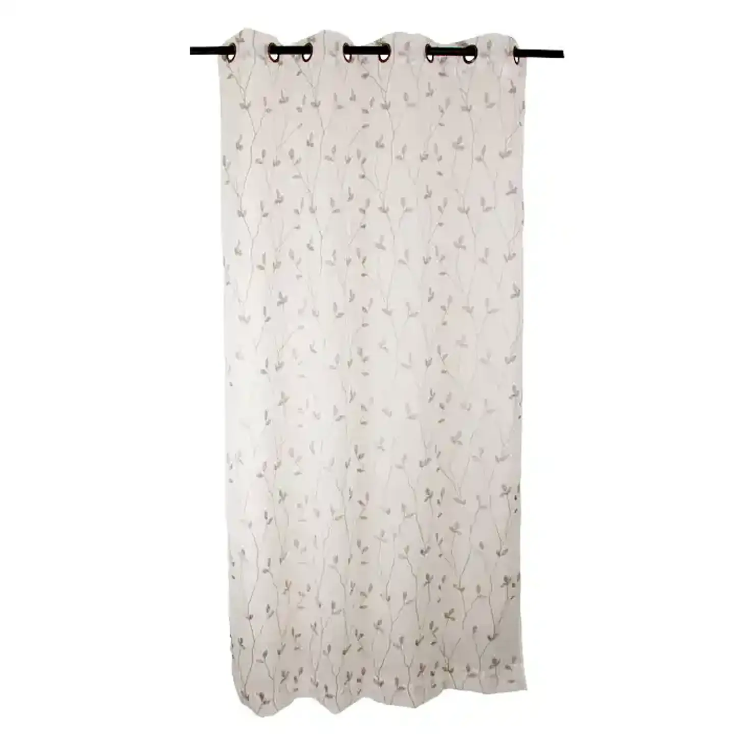 Set 2 Velos Bordados Teresita Gris  140x225 3