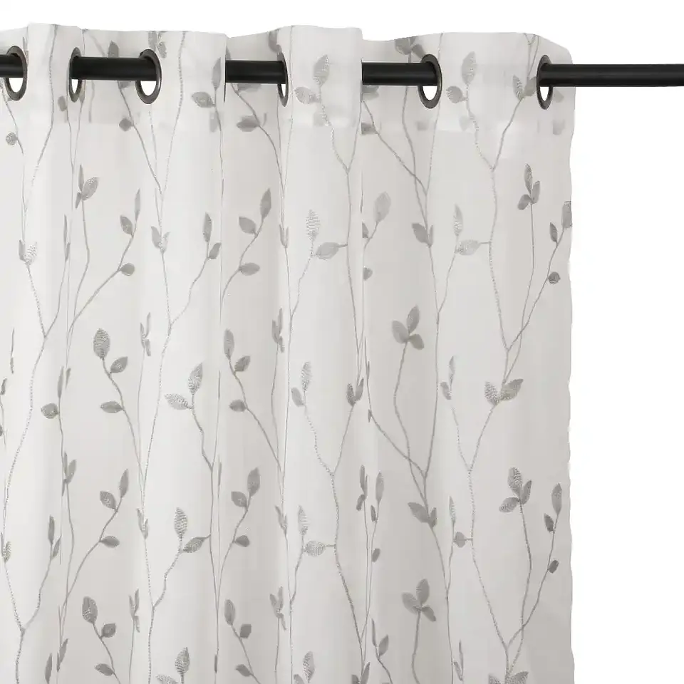 Set 2 Velos Bordados Teresita Gris  140x225 1