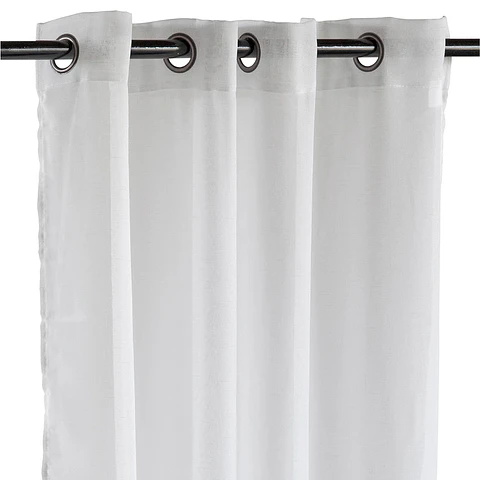 Set 2 Velos Gasa Basta Blanco 140x225