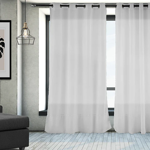  Set 2 Velos Gasa Basta  Ivory 140x225